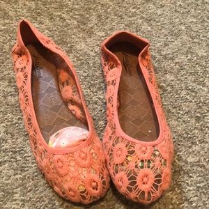 Lucky brand ballet flats, EUC!